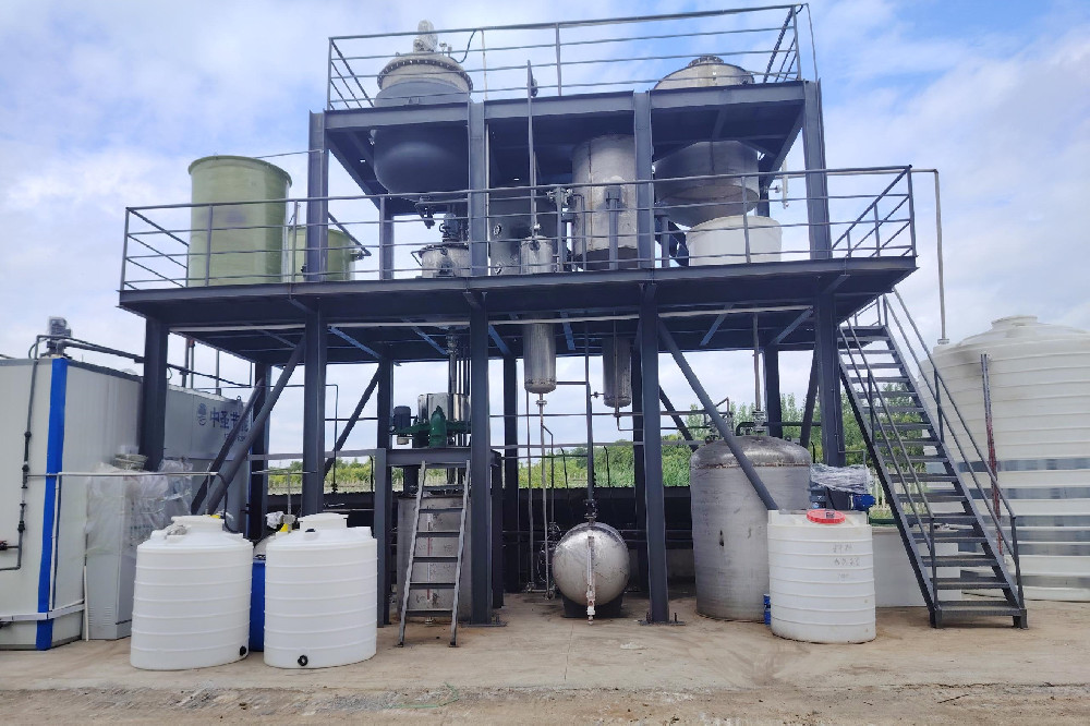 河南中圣節能污水處理與蒸發設備在科邦化工成功竣工,樹立化工環保新標桿